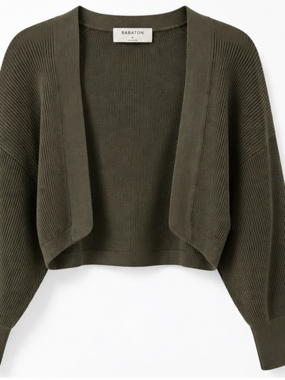 Aritzia Babaton Decision Shrug – Dark Olive – Size Medium
